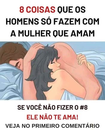 Coisas que os homens só fazem por amor real